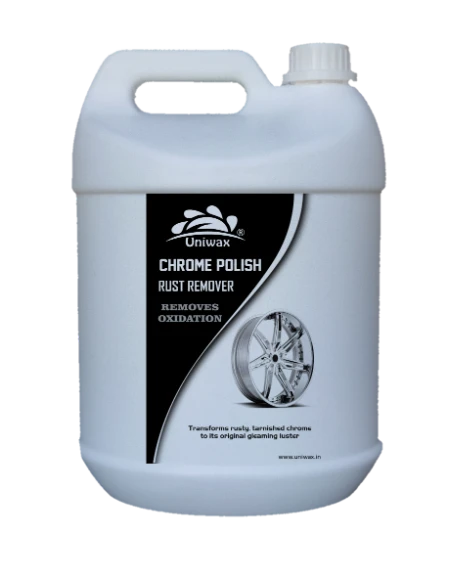 Uniwax Chrome Polish – Multi-Surface Metal Cleaner for Vehicles – Anti-Rust & Mirror Finish Formula - 5 KG